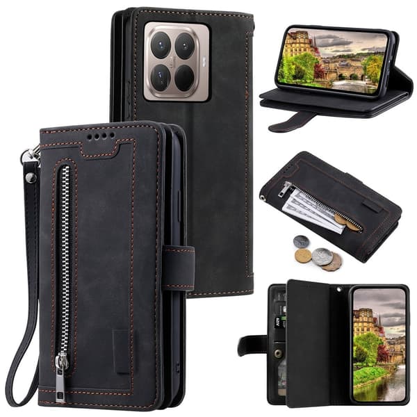 Til Xiaomi 17T Pungcover Black