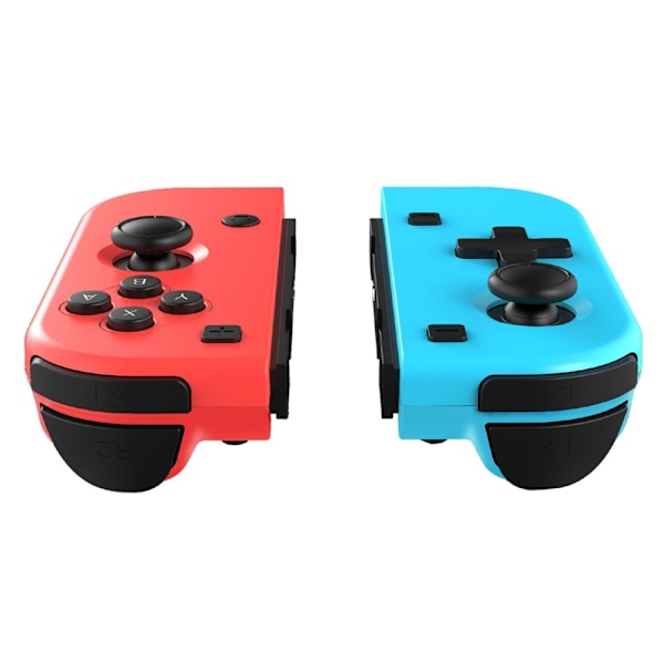 Kompatibel med Nintendo Switch Joypad trådlös Bluetooth-kontroller vänster och höger gamepad Blå