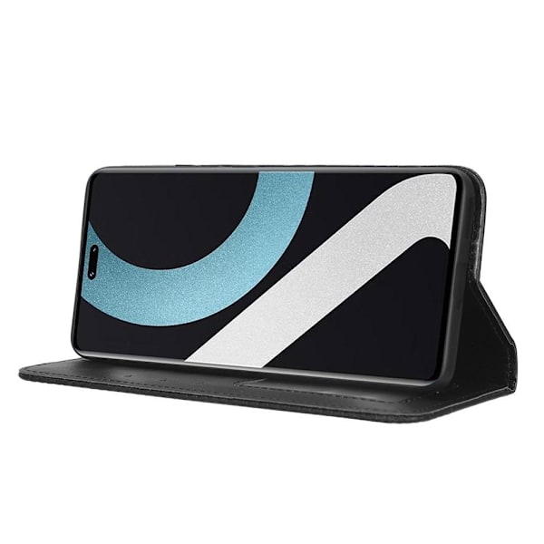 Xiaomi 13 Lite Stand Telefonetui Fuld Beskyttelse Pung Cover - Sort Black