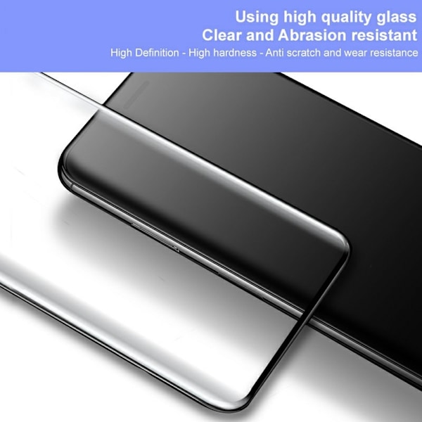 IMAK Pro+ Xiaomi Redmi Note 14 Pro+ 5G Full Coverage Tempered Glass Black Transparent
