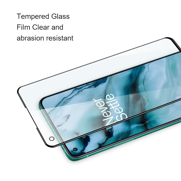 AMORUS Skjermbeskytter i glass for OnePlus Nord 4 Transparent