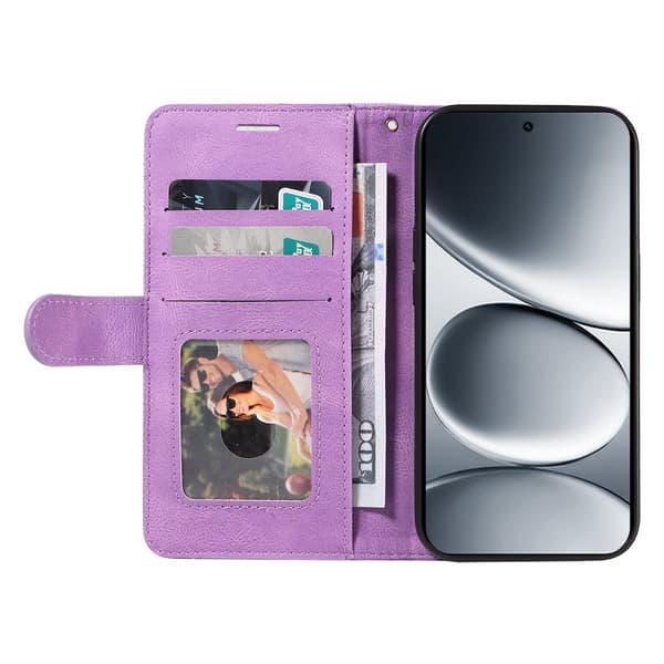 KT Lommebok-deksel til Xiaomi Redmi Note 15 Pro 5G Purple