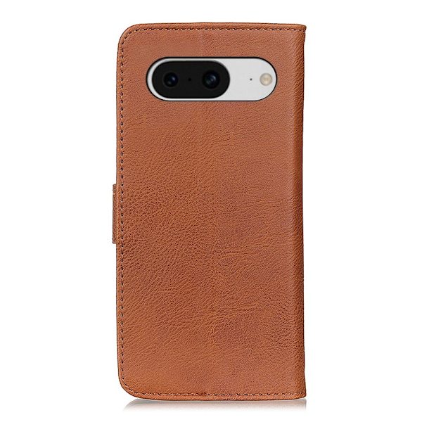 KHAZNEH Google Pixel 8 Lommebok - deksel - Brun Brown