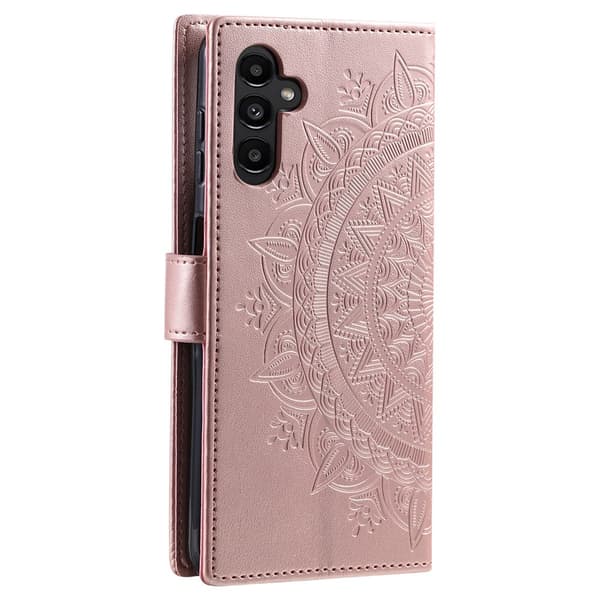 Preget totem mobildeksel for Samsung Galaxy A37 5G rosa