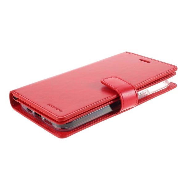 MERCURY GOOSPERY Mansoor iPhone 12 Pro Max Lompakkokotelo Red