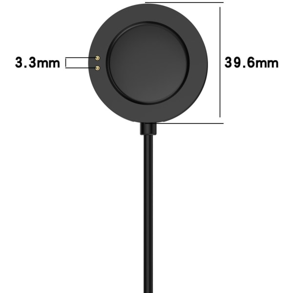 Til Xiaomi Watch H1 Watch 2 Pro Watch S2 42mm 46mm Lader Dock Black