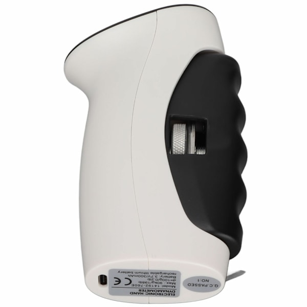 Grip Power Trainer Automaattinen sieppaus Smart Hand Dynamometer Digitaalinen voimamittari White