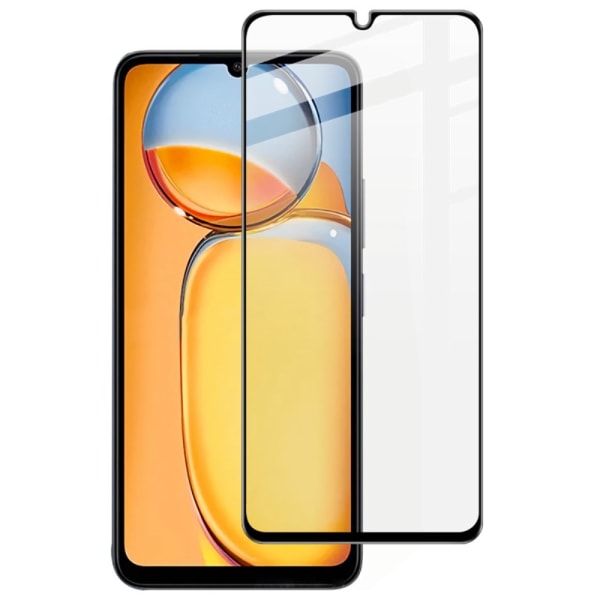 IMAK Pro+ Xiaomi Redmi 13C 5G fuld dækning hærdet glas, sort Transparent