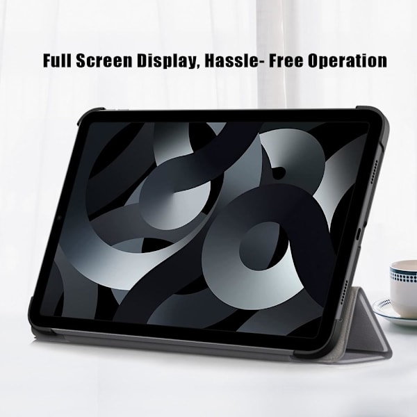 Apple iPad 10.9 2022 Slim Fit Trefoldelig Deksel - Grå Grey