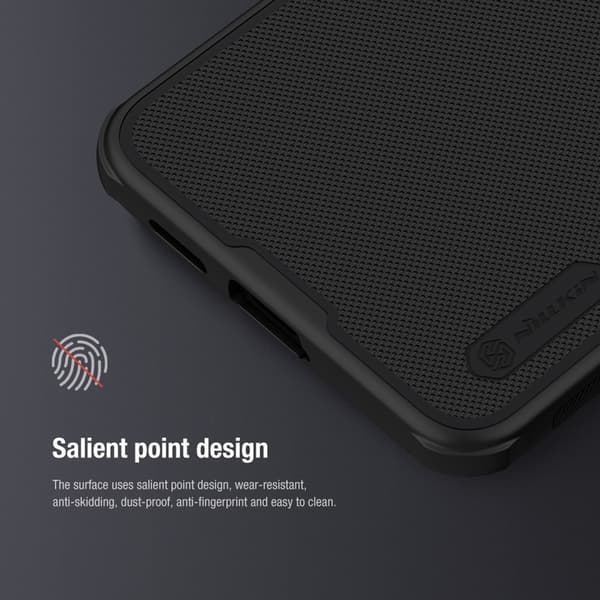 NILLKIN Frosted Hard Plastic Case Samsung Galaxy S24 Black