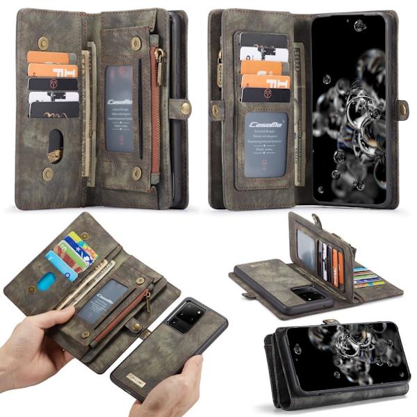 Samsung Galaxy S20 Ultra CASEME Irrotettava 2-in-1 kotelo - Harmaa Grey