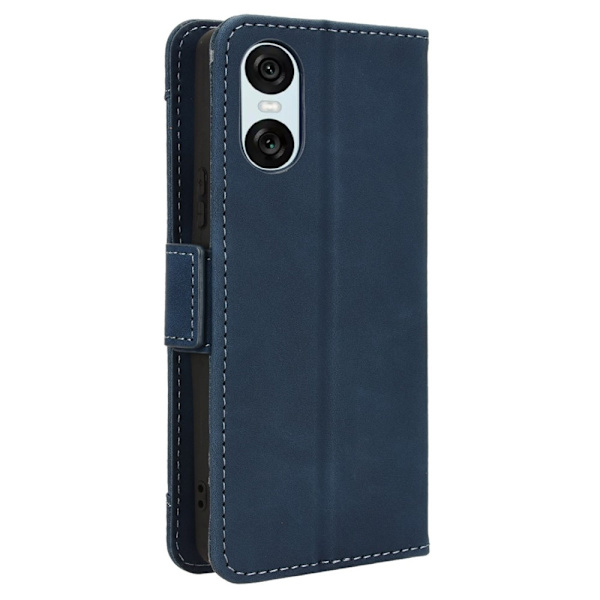 Till Sony Xperia 10 VI Plånboksfodral - Blå Blå