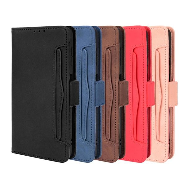 Wallet Stand Flip Phone Case til Samsung Galaxy A22 4G - Sort Black