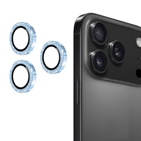 iPhone 17 Pro / iPhone 17 Pro Max Kameralinssin Suojus Blue