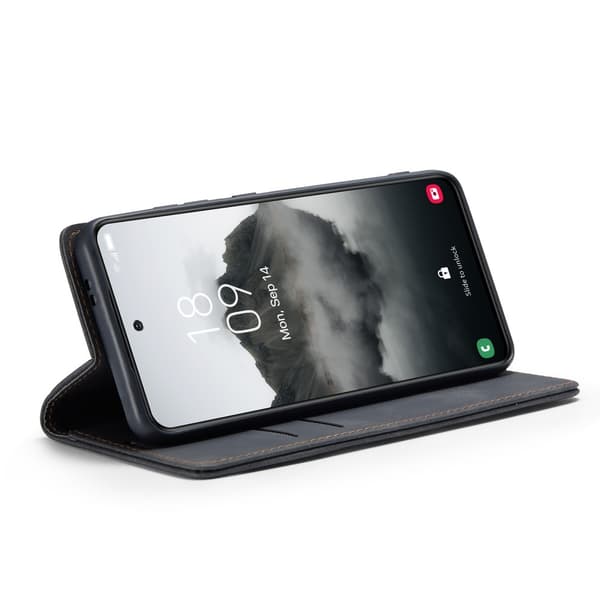 CASEME Lommebok-deksel Samsung Galaxy S25+ (S25 Plus) Black