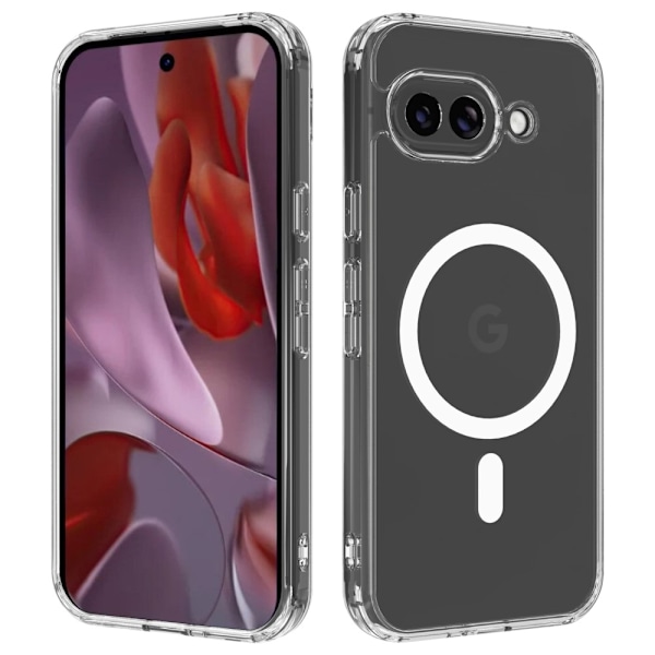 TPU Shell Case Google Pixel 9a MagSafe Transparent