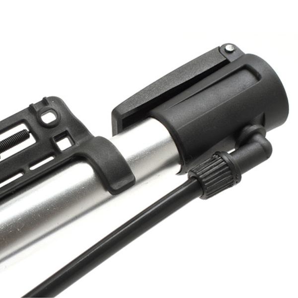 Kannettava polkupyörän rengasrenkaan täyttölaite Manuaalinen ilmapumppu Aluminum