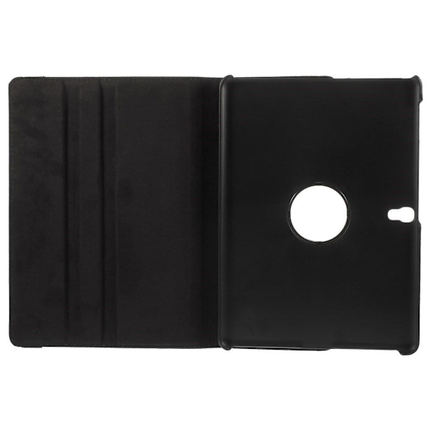 Samsung Galaxy Tab S 10.5 Rotary Stand Litchi Grain Cover Black