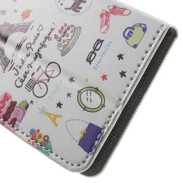 Microsoft Lumia 650 Lommebok - cover - Eiffeltårnet Black