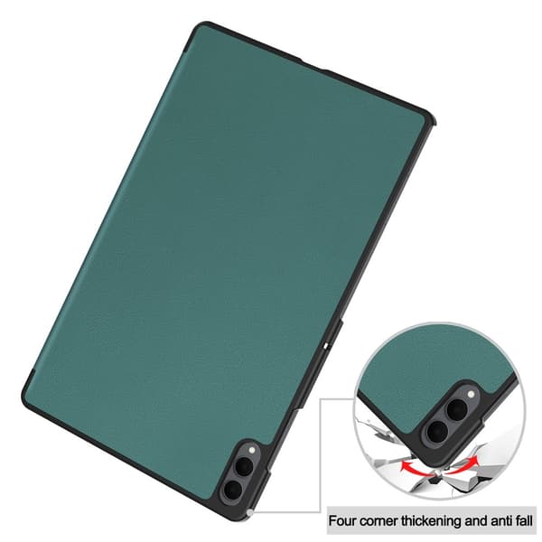 For Samsung Galaxy Tab S11 Ultra Stand Case Shock-Absorbent Tablet Cover Green