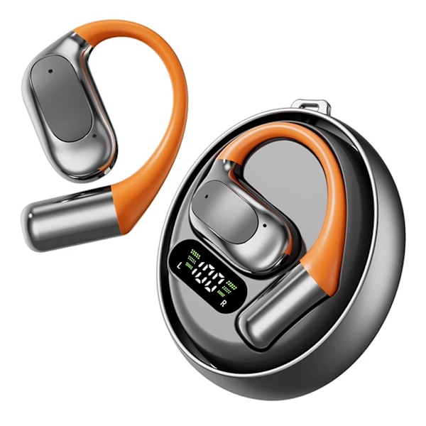 144 Sprog Oversættelse Oversætter Smart Oversætter Headset Bluetooth Realtid - Sort Black