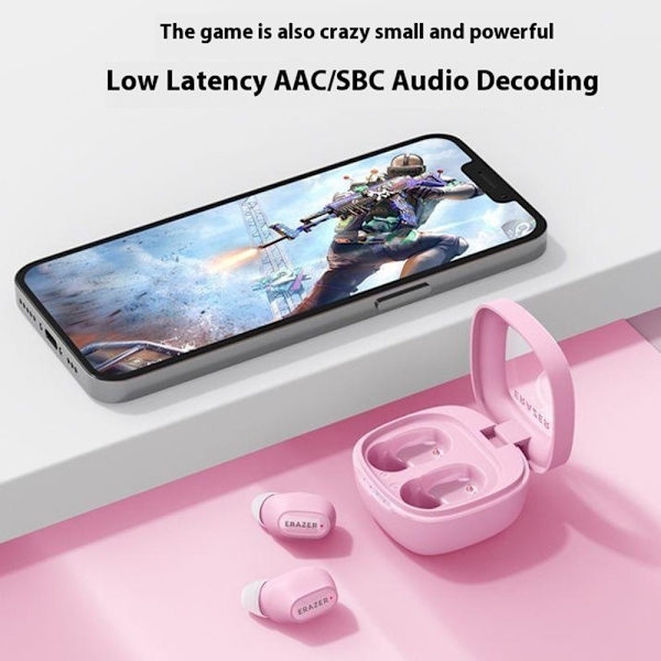 LENOVO Erazer XT62PRO In-Ear Wireless Earbuds Bluetooth hörlurar - Vit Vit