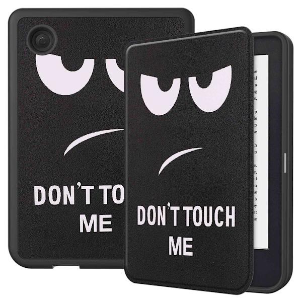 Fodral till Kobo Clara 2E läsplatta - Don't Touch Me Svart