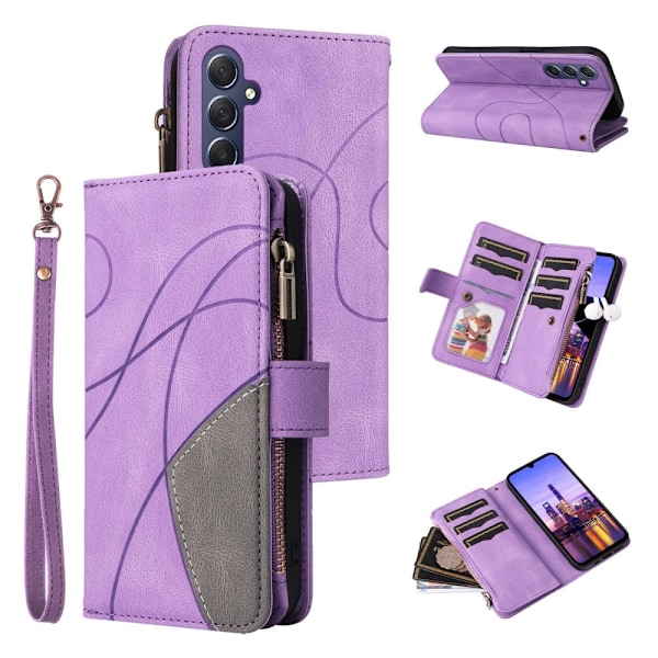 KT multifunktions-serie-5 til Samsung Galaxy A16 telefonetui Purple