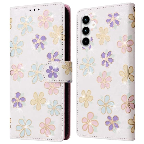Til Samsung Galaxy A35 5G RFID - blokerende kortslots Telefoncover Multicolor