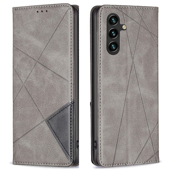 BINFEN COLOR Samsung Galaxy A56  Iskunkestävä Lompakkokotelo Grey