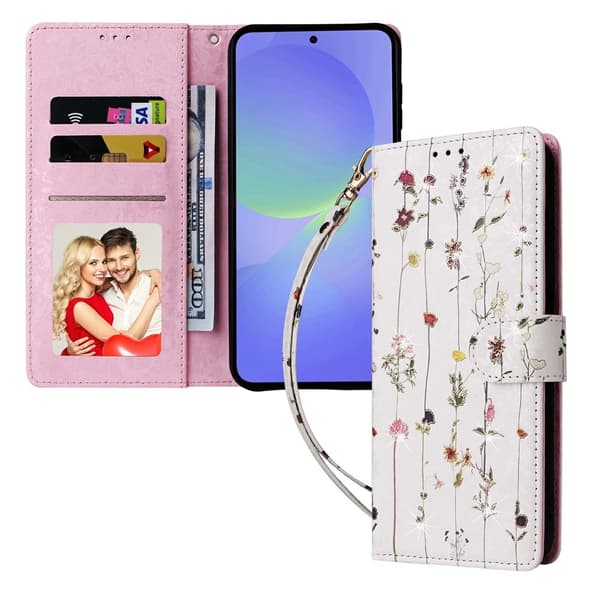Til Samsung Galaxy A37 5G blomstercover Multicolor