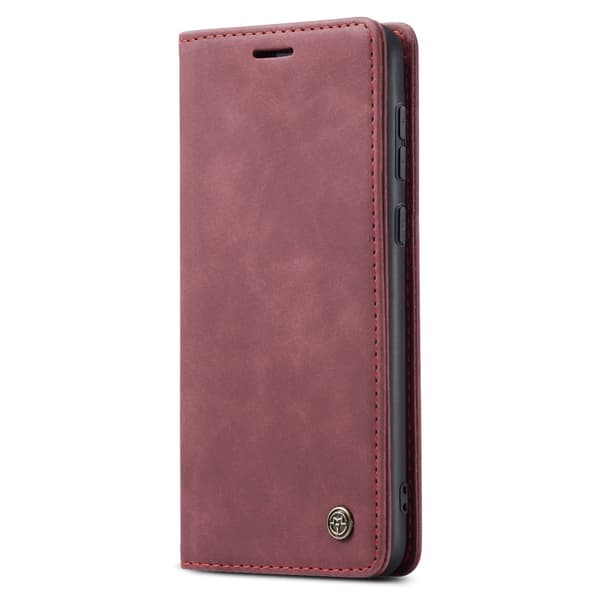 CASEME Retro Pung Taske til Samsung Galaxy A55 Red
