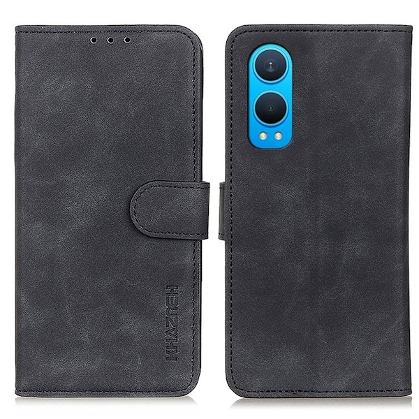 KHAZNEH Lommebok Stativ Etui OnePlus Nord CE4 Lite Black