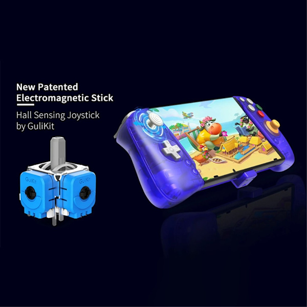 Kompatibel med Nintendo Switch / Switch OLED Game Controller Gamepad Turbo Svart