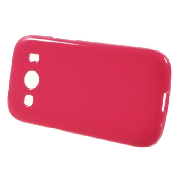 Samsung Galaxy Ace 4 Glanset TPU - cover HotPink Pink