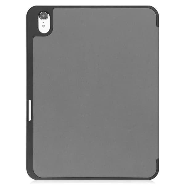 Tri-fold Stativveske for iPad 10.9 (2022) Tablettdeksel Penneholder - Grå Grey
