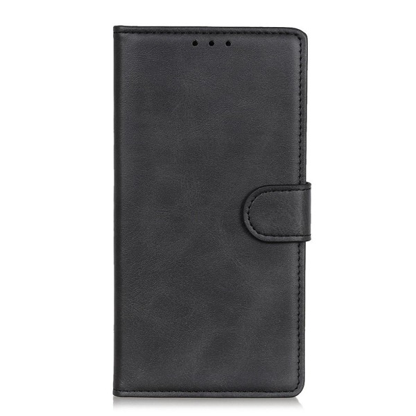 PU magnetisk tegnebog læderetui til Motorola Edge 20 Black