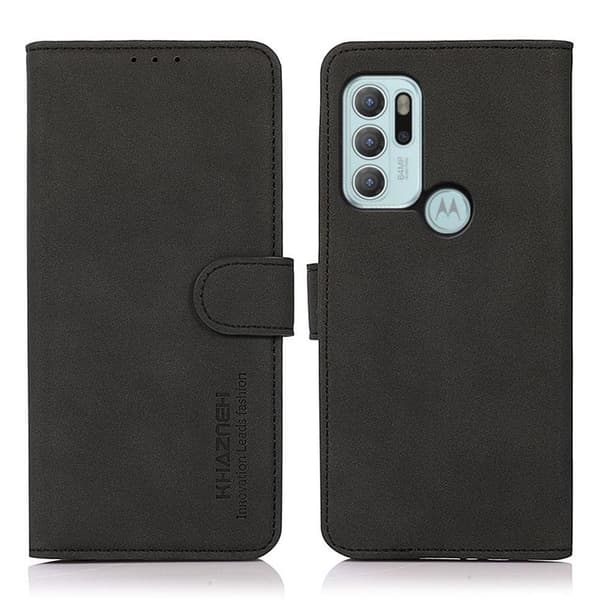 Motorola Moto G60s Plånboksfodral - Svart Svart