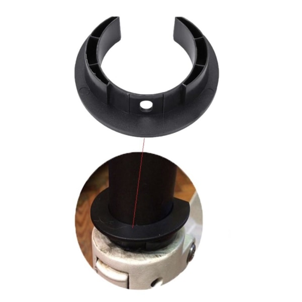 Bottom Circle Clasped Guard Ring Buckle for Xiaomi M365 Black