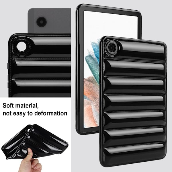 Samsung Galaxy Tab A8 10.5 (2021/2022) Candy Color TPU - Svart Svart