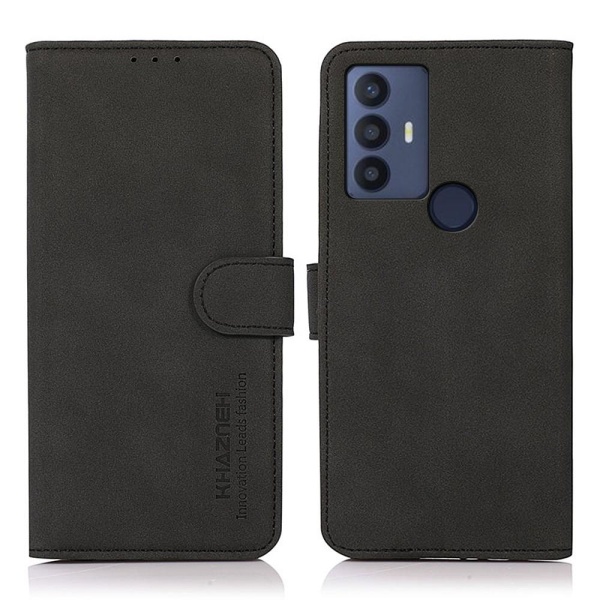 KHAZNEH til TCL 30E/TCL 30 SE/TCL 306/TCL 305 Lommebok-deksel Black