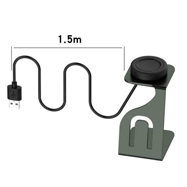 Lader for Samsung Galaxy Watch Ultra 47mm / Galaxy Watch7 44mm / 40mm Black
