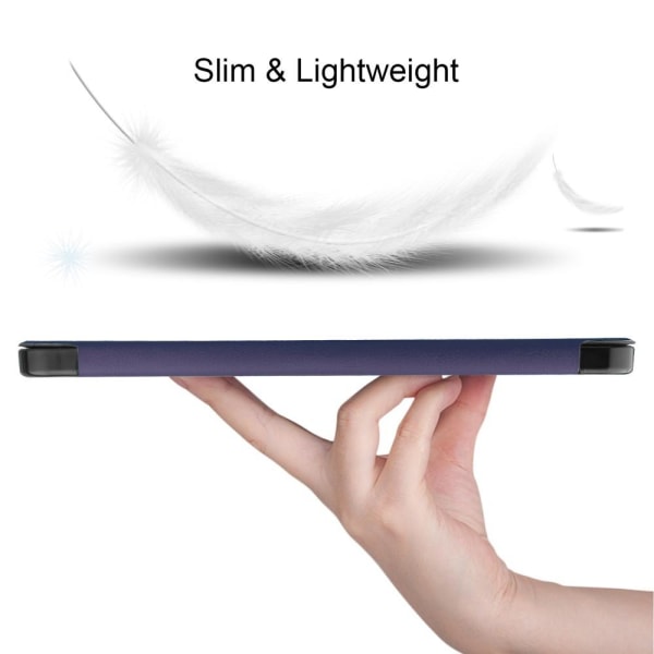 Apple iPad Air (2020) (2022) Slim fit tri-fold fodral - Mörk Blå Blå