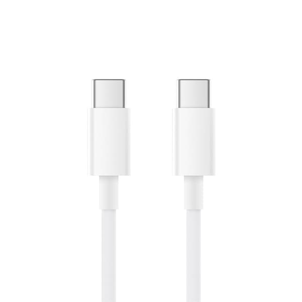XIAOMI USB-C til USB-C opladningskabel 150 cm datakabel 480 Mbps 5A 100W White