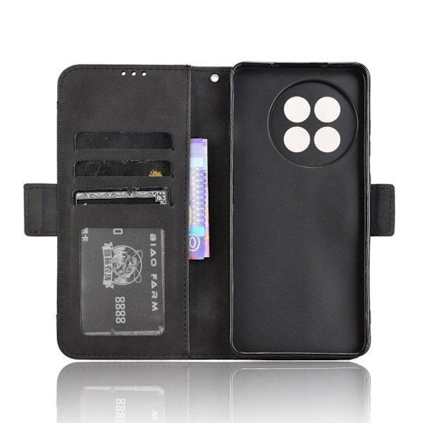 Til OnePlus 13R Case Pung Etui Shell Telefon Case Ekstra kort - Sort Black