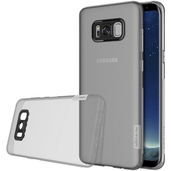 NILLKIN Samsung Galaxy S8 Plus Nature Series 0.6mm TPU - Grå Transparent