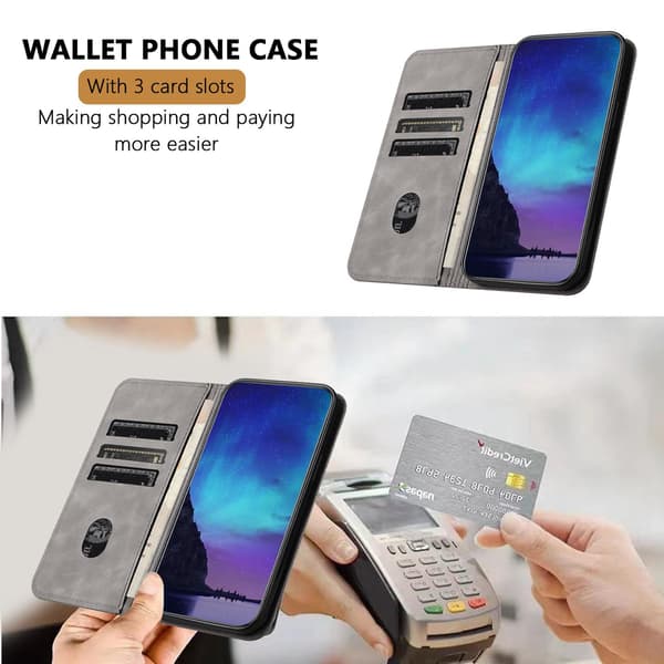 Xiaomi 17T Lompakkokotelo Grey