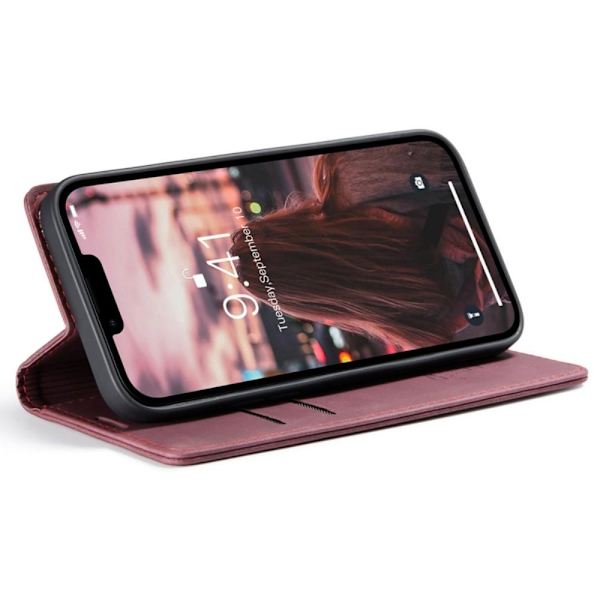 CASEME Plånboksfodral iPhone 14 Plus - Röd Röd