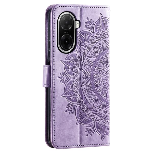 För Xiaomi Redmi A5 4G / Poco C71 4G Stativfodral Totem  Plånboksfodral Lila