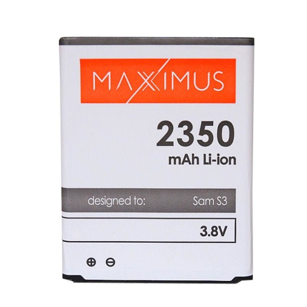 Samsung Galaxy S3 Maxximus Batteri EB-L1G6LLU 2350mAh Black